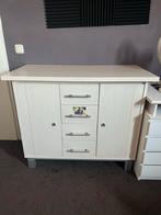 Houten Baby wandkapstok met kast, Huis en Inrichting, Wandkapstok, Ophalen of Verzenden, Zo goed als nieuw, Minder dan 100 cm