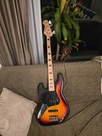 Linkshandige Harley Benton Basgitaar + standaard, Muziek en Instrumenten, Snaarinstrumenten | Gitaren | Bas, Ophalen, Gebruikt