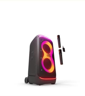 Te huur JBL Partybox 320 + 2x microfoon! Lichtstick(optie) beschikbaar voor biedingen