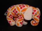 HAPPY HORSE OLIFANT OMAR NR1 VELOURS WIT MET ORANJE EN, Verzenden, Nieuw, Overige typen