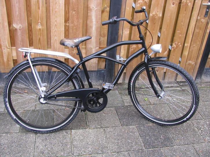 Beach cruiser 26 inch jongensfiets, Fietsen en Brommers, Fietsen | Jongens, Gebruikt, 26 inch of meer, Versnellingen, Ophalen