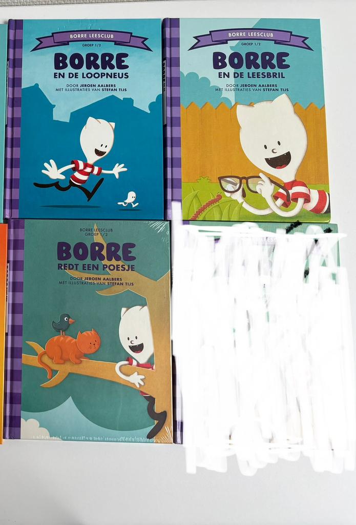 Borre Leesclub Boekjes - Groep 1/2, Ophalen of Verzenden, Gelezen, 3 tot 4 jaar
