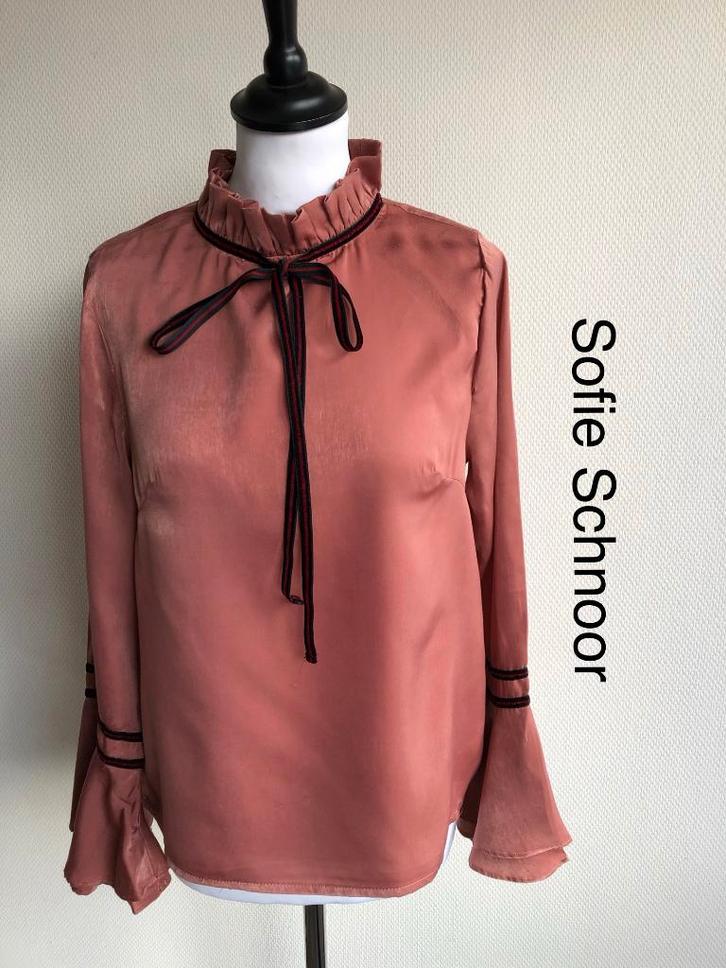 Sofie Schnoor Blouse  (mt: 36) EL/4475, Kleding | Dames, Blouses en Tunieken, Zo goed als nieuw, Maat 36 (S), Roze, Ophalen of Verzenden