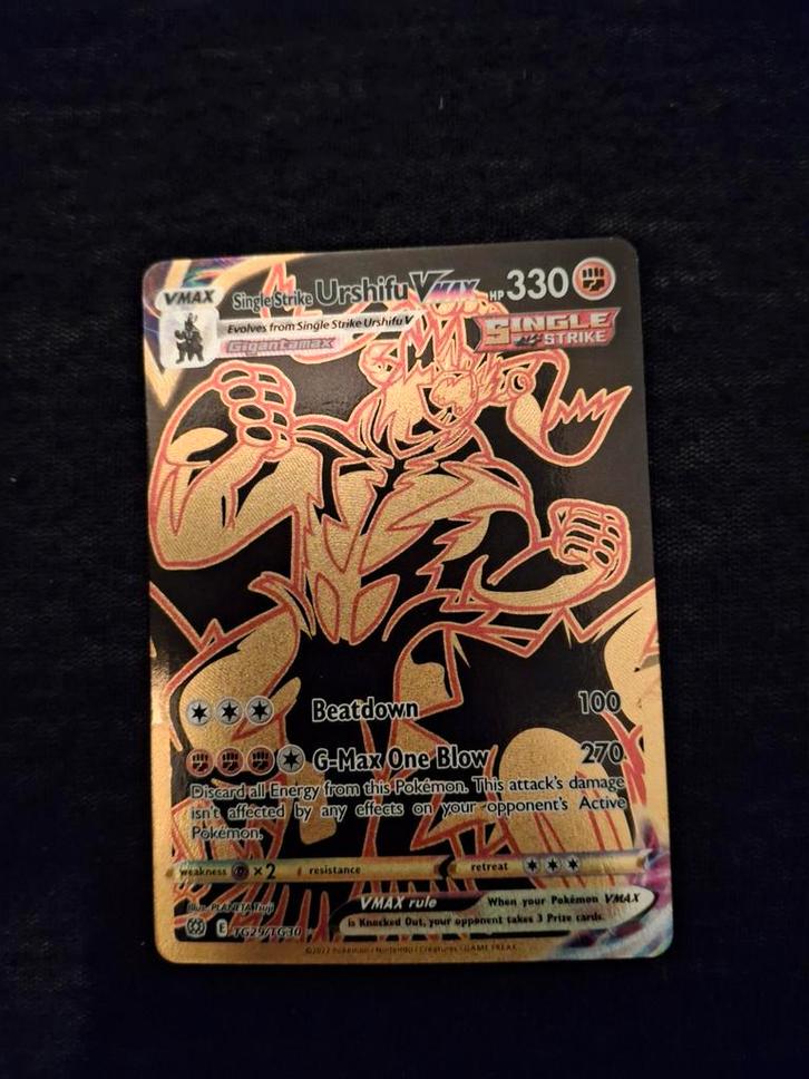 Single Strike Urshifu VMAX TG29/TG30 - Brilliant Stars, Hobby en Vrije tijd, Verzamelkaartspellen | Pokémon, Zo goed als nieuw