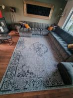 Zeer groot vloerkleed vintage grijs 270 x 370 cm, Ophalen, Vintage, 200 cm of meer, Zo goed als nieuw