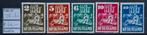 NVPH 556 tm 560 postfris, Postzegels en Munten, Postzegels | Nederland, Verzenden, Na 1940, Postfris
