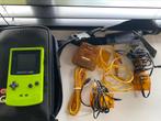 Gameboy Color kleur Lime Groen met accesoires, Ophalen of Verzenden, Gebruikt, Game Boy Color