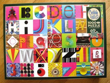 Found Alphabet - Cobble Hill Puzzel - 1000 st beschikbaar voor biedingen