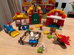 LEGO Duplo 10525 Grote Boerderij + rood vliegtuig – met doos, Ophalen of Verzenden, Zo goed als nieuw, Complete set, Duplo
