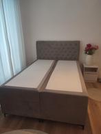 Zo goed als nieuwe bed 140x200 met topper, Tweepersoons, Zo goed als nieuw, 200 cm, 140 cm