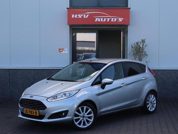 Ford Fiesta 1.0 EcoBoost Titanium cruise navi 4-deurs, Auto's, Ford, Bedrijf, Te koop, Fiësta, ABS, Airbags, Airconditioning, Boordcomputer