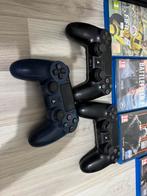 Ps4 slim, 3 controllers en genoeg spellen., Spelcomputers en Games, Spelcomputers | Sony PlayStation 4, Ophalen, Zo goed als nieuw