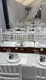 Tafeldecoratie Te Huur voor Elk Event., Ophalen of Verzenden, Zo goed als nieuw, Rond, Minder dan 50 cm