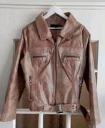 Leren jas mt 44 merk SOHO
Gedragen, Beige, SOHO, Maat 42/44 (L), Ophalen of Verzenden