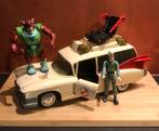 Ghostbusters ecto 1 met figuren, Ophalen of Verzenden, Zo goed als nieuw