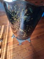 Antiek kachelscherm met vogelmotief, Ophalen of Verzenden