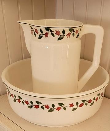 Antiek Vintage Lampetstel 3 Delig Jaren 60 beschikbaar voor biedingen