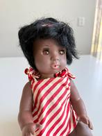 Antieke Schildkröt donkere pop doll, Verzenden, Gebruikt, Pop