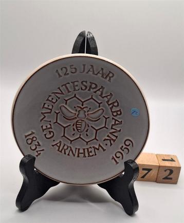 Gemeentespaarbank Arnhem, 125 jaar, met honingbij, RAM Arnhe beschikbaar voor biedingen