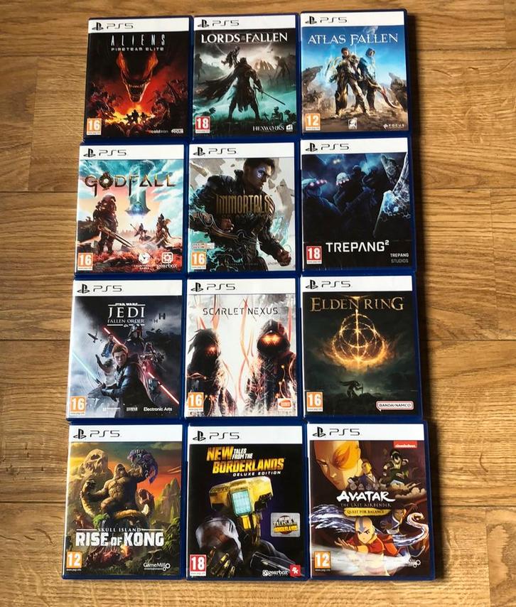 Partij 11 ps5 games sommige nog nieuw in seal, Spelcomputers en Games, Games | Sony PlayStation 5, Zo goed als nieuw, Ophalen of Verzenden