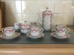 Servies, wit met roze Seltmann Weiden Bavaria VINTAGE, Ophalen of Verzenden
