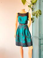 STEPS smaragdgroen cocktailjurkje maat 38 - mesh, Kleding | Dames, Maat 38/40 (M), Cocktailjurk, Ophalen of Verzenden, Zo goed als nieuw