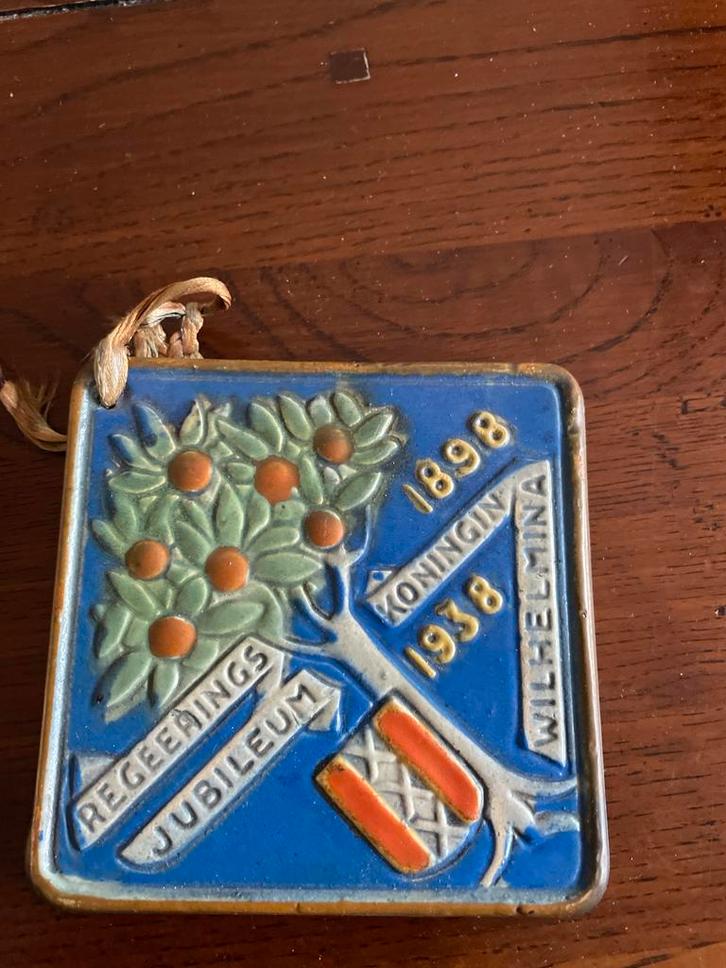 Koninklijk Goedewaagen Gouda Tegeltje 1898-1938, Antiek en Kunst, Antiek | Wandborden en Tegels, Ophalen of Verzenden