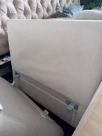 Vallentuna Leuning 100x80 cm, Ophalen, 100 cm, Beige, Tweepersoons