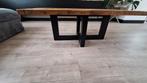Robuuste Salontafel - Hout, Ophalen, Gebruikt, 100 tot 150 cm, 50 tot 100 cm