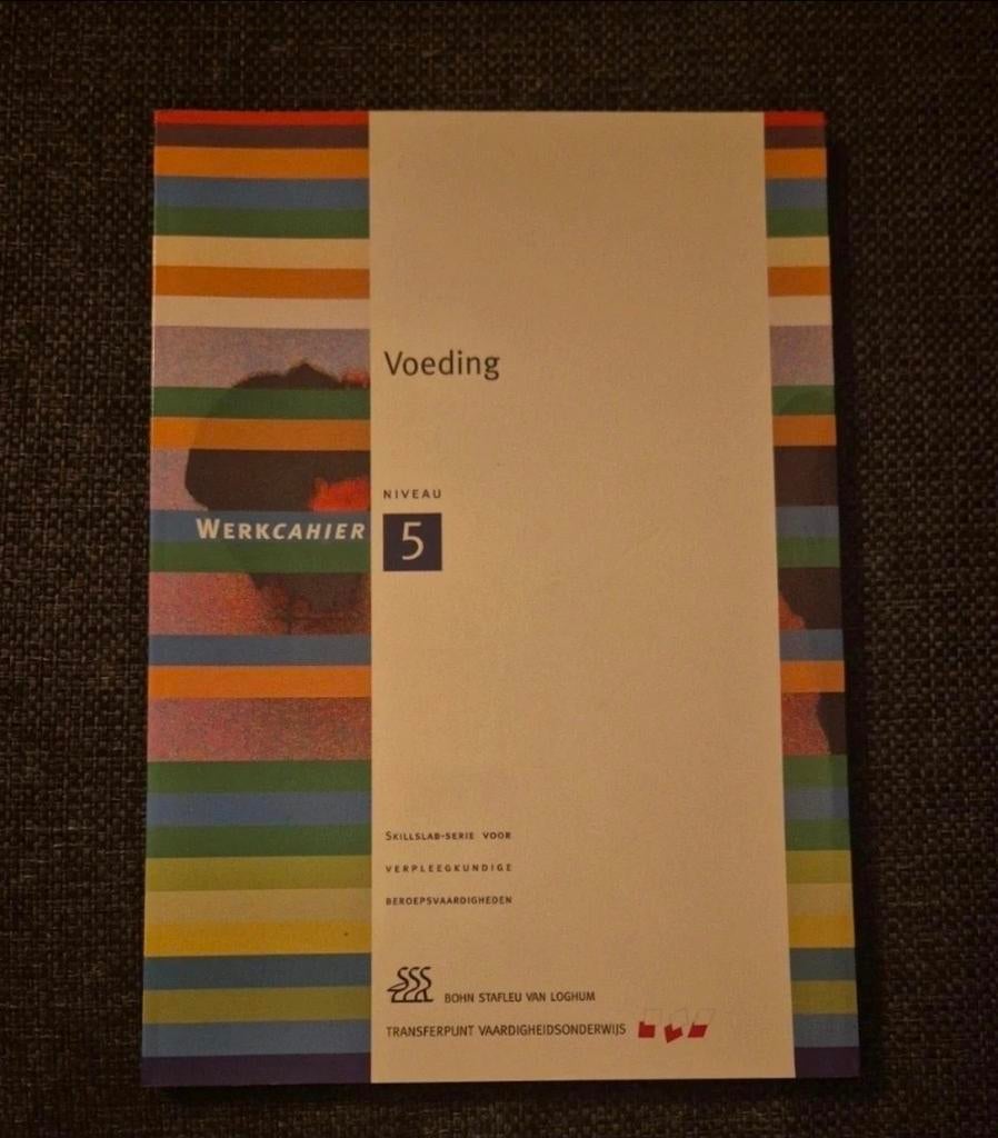 Voeding Werkcahier 5 - ZGAN, Boeken, Ophalen of Verzenden, Zo goed als nieuw, MBO, Onbekend