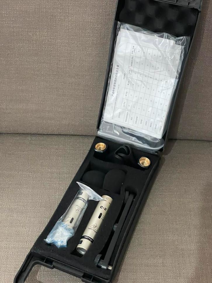 Behringer C2, Muziek en Instrumenten, Microfoons, Zo goed als nieuw, Overige typen, Draadloos, Ophalen of Verzenden