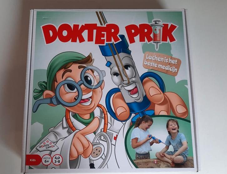 NIEUW - Dokter prik spel, lachen is het beste medicijnen, Hobby en Vrije tijd, Gezelschapsspellen | Overige, Nieuw, Drie of vier spelers
