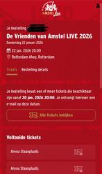 2 staanplaatsen VVAL 22 januari 2026, Twee personen