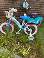 Frozen II kinderfiets, Fietsen en Brommers, Fietsen | Meisjes, Ophalen of Verzenden, Gebruikt, 14 inch of minder, Handrem