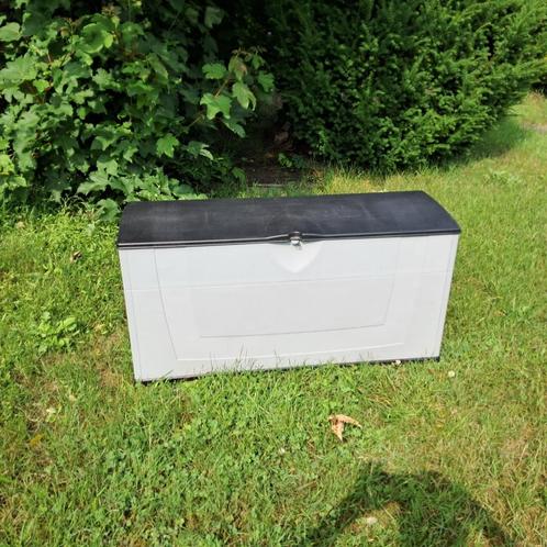Kunststof Opbergkist, Tuin en Terras, Tuinmeubel-accessoires, Gebruikt, Ophalen