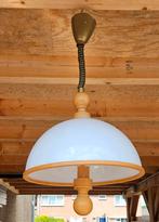 Plafondhanglamp met trekveer, Huis en Inrichting, Lampen | Hanglampen, Ophalen of Verzenden, Zo goed als nieuw, Minder dan 50 cm