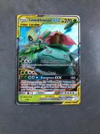 Celebi & Venusaur GX - Zeldzame Pokémonkaart!, Ophalen of Verzenden, Zo goed als nieuw, Losse kaart, Foil