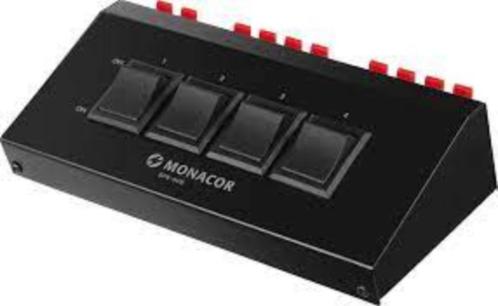 Monacor SPS-40S luidspreker swich-box (nieuw in doos), Audio, Tv en Foto, Luidsprekers, Nieuw, Overige typen, Minder dan 60 watt