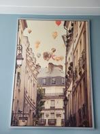 Ingelijste poster Ikea - ballonnen in Parijs, Foto of Poster, Zo goed als nieuw, Ophalen, 75 cm of meer
