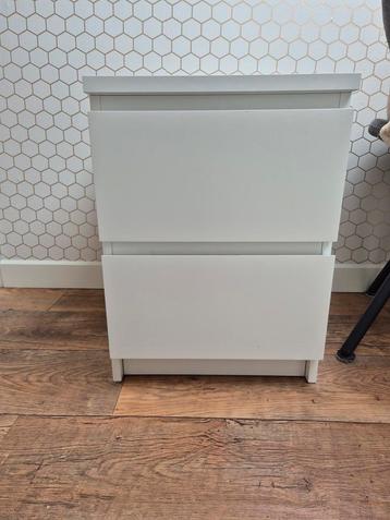 Ikea malm witte ladekast 