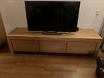 Goossens TV-meubel 230x60x55 eikenhout, Huis en Inrichting, Kasten | Televisiemeubels, Ophalen, Eikenhout, Zo goed als nieuw, 200 cm of meer