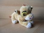 Disney Leeuwekoning Simba pluche 18cm Nicotoy, Ophalen of Verzenden, Zo goed als nieuw, Knuffel
