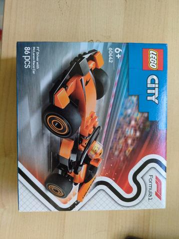 LEGO City 60442 F1 McLaren Race Car - Nieuw! beschikbaar voor biedingen