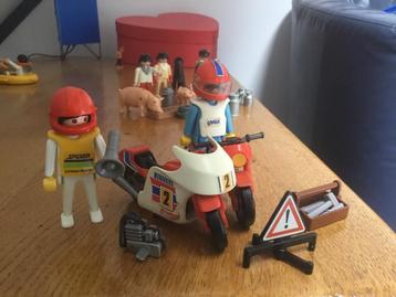 Playmobil Racemotoren Set Vintage beschikbaar voor biedingen
