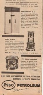 Retro reclame 1956 Esso petroleum verreweg de beste, Verzenden, Overige typen