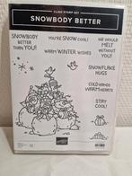 Stampin up Snowbody Better, Hobby en Vrije tijd, Stempelen, Ophalen, Zo goed als nieuw, Clearstamp