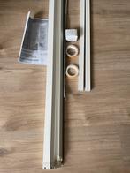 Rol Hordeur 215x110 cm - Gloednieuw - Wit, Huis en Inrichting, Stoffering | Gordijnen en Lamellen, Ophalen, 100 tot 150 cm, 200 cm of meer