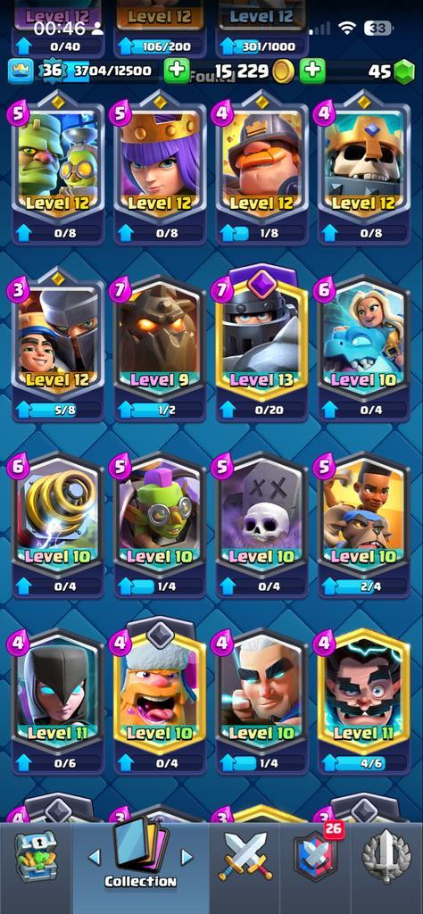 Clash Royale Account - Level 12, Spelcomputers en Games, Games | Overige, Zo goed als nieuw, Strategie en Constructie, 2 spelers
