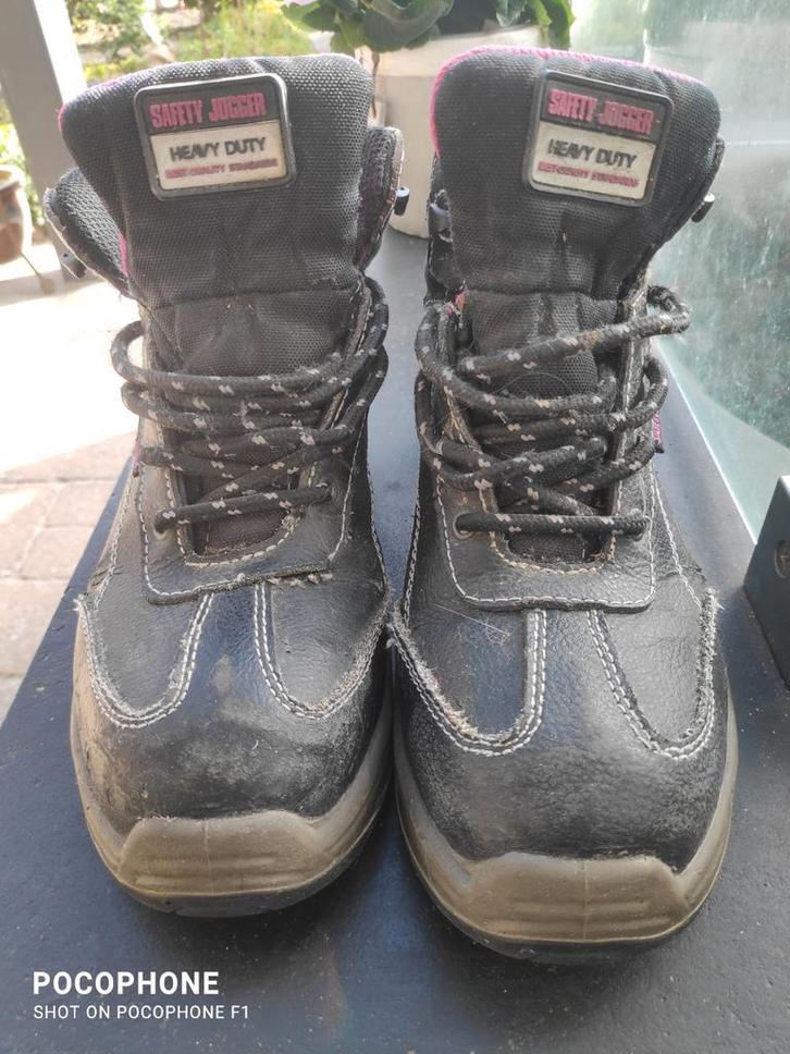 Dames Werkschoenen Safety Jogger Maat 38, Kleding | Dames, Schoenen, Zo goed als nieuw, Werkschoenen, Zwart, Ophalen of Verzenden