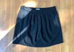 Zwarte plooirok, Kleding | Dames, Zwart, Maat 42/44 (L), Ophalen of Verzenden, Zo goed als nieuw